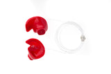 Doc’s Proplugs avec cordon rouge version attachée pratique en natation et surf