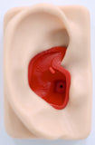 Doc’s Proplugs Medium dynaflex rouge : confort durable et protection contre l’eau froide.