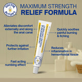 Crème protectrice externe Doctor Butler’s apaise et protège la peau autour des hémorroïdes