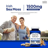 Mélange Docteur Morse's fucus-vesiculeux et bardane pour le bien-être quotidien.