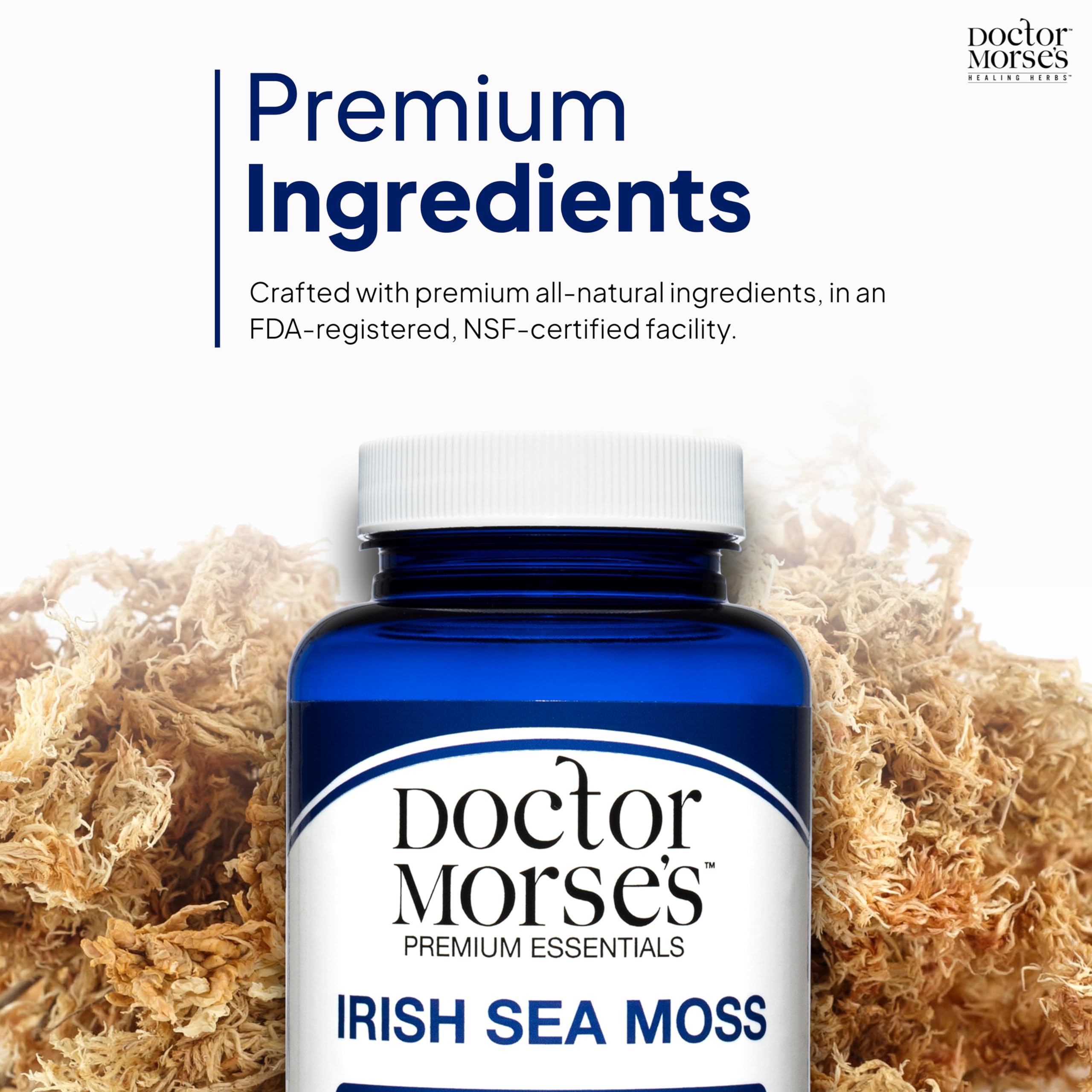 Docteur Morse's formule riche en nutriments et antioxydants importants.