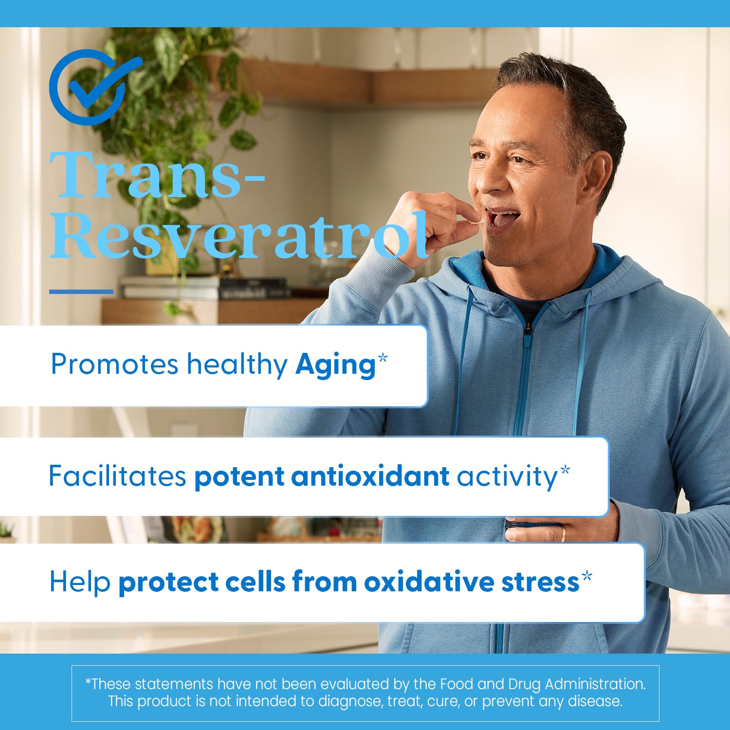 Doctor's Best Trans-Resveratrol-600 fond-blanc : capsules prêtes à être consommées avec repas.
