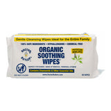 Lingettes apaisantes Doctor Butler's, pack 60, nettoyage doux et pratique.
