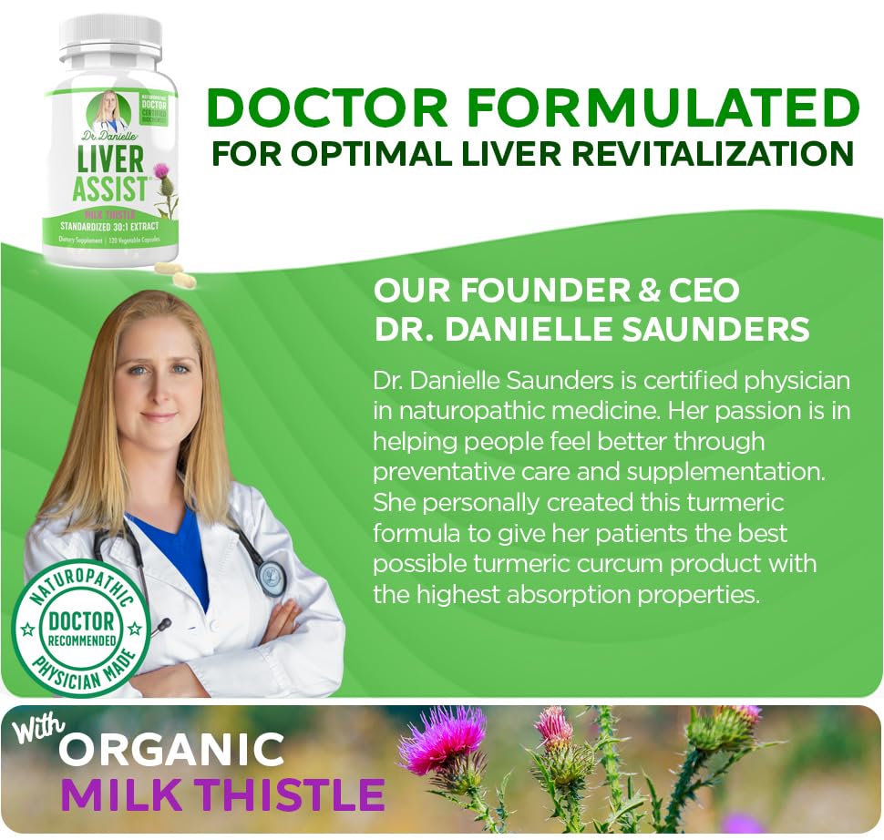 Liver Assist par Doctor Danielle – etiquette explicite, mention de l’origine biologique.