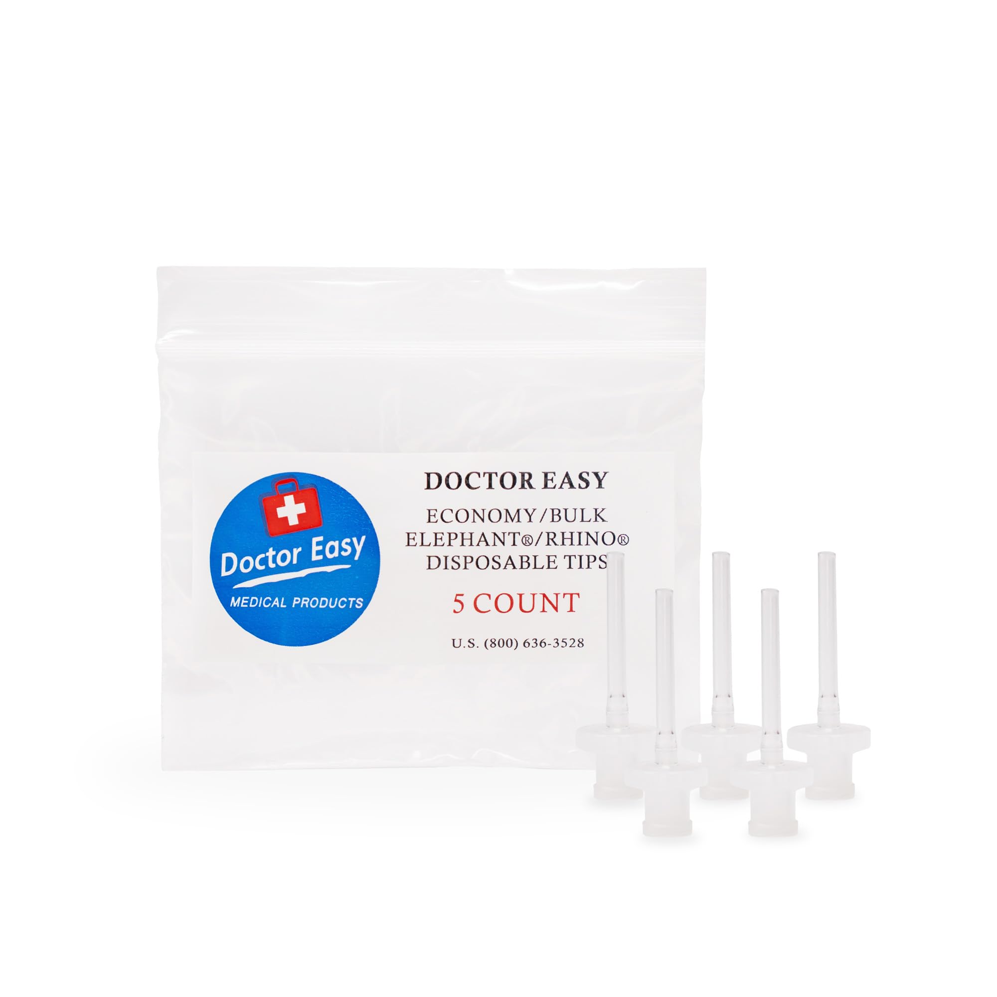 Ensemble complet Doctor Easy Elephant Ear Washer, incluant l’appareil et les accessoires.