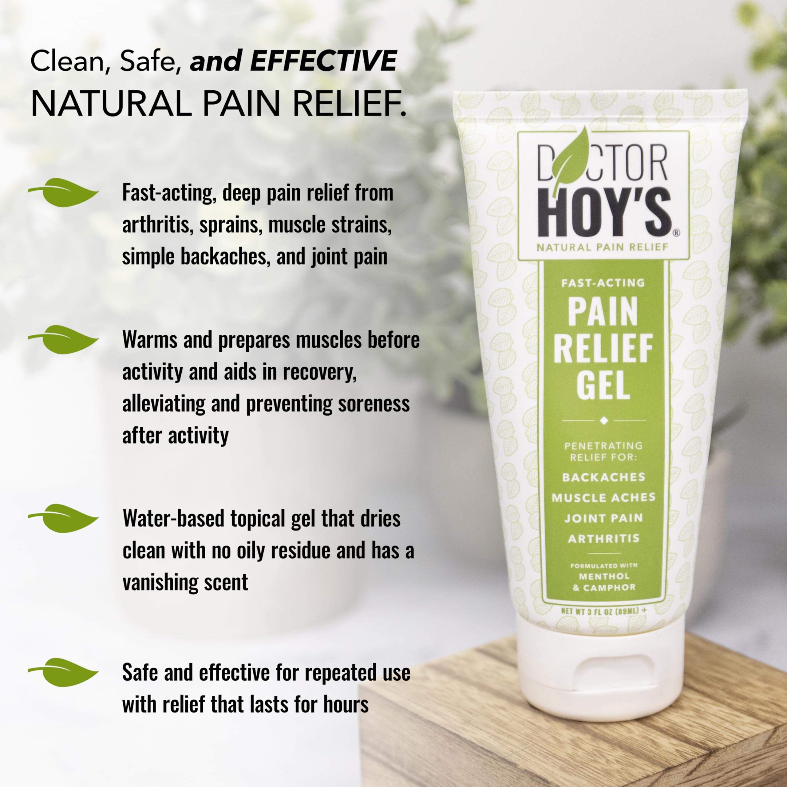 DOCTOR HOY'S Gel Absorption Rapide Sans Huile: effet rapide et fini sec.