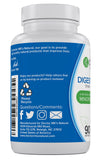Étiquette Doctor MK's NATURAL montrant la formulation entérique et les capsules.