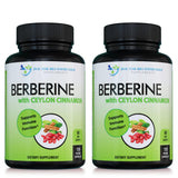 DOCTOR RECOMMENDED SUPPLEMENTS berberine-cannelle-ceylon, flacon affiché, soutien métabolique potentiel