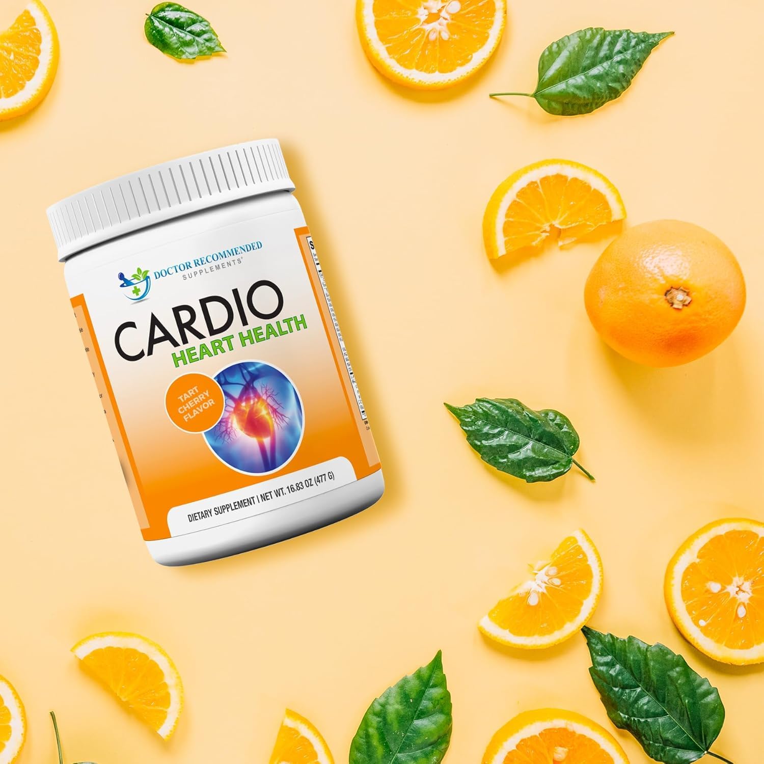 Cardio Santé Cœur – bouteille et étiquette claires pour informations nutritionnelles.