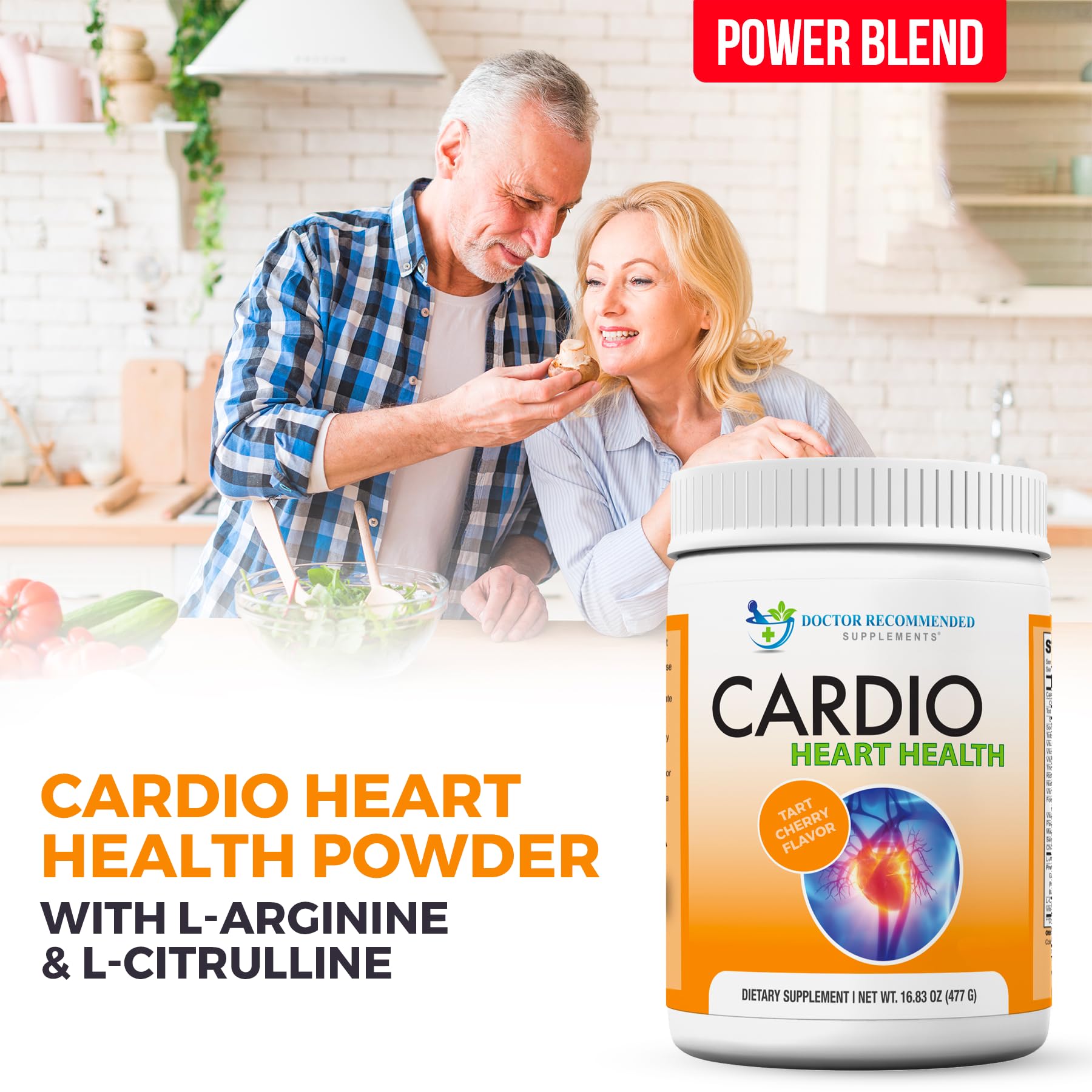 Cardio Cœur DOCTOR RECOMMENDED SUPPLEMENTS, ingrédients clés et vitamines/minéraux
