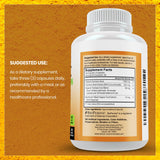DOCTOR RECOMMENDED SUPPLEMENTS Curcuma, 95% curcuminoïdes, gélules végétales.