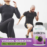 Quercetine 1000mg DOCTOR RECOMMENDED SUPPLEMENTS, etiquette recto.