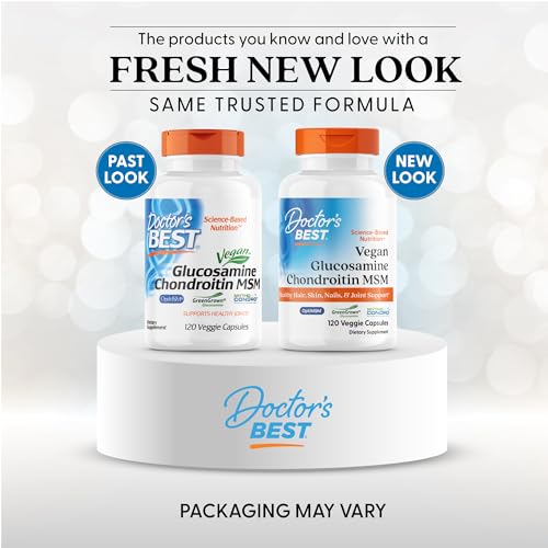 Capsules Doctor's BEST GCMSM faciles à avaler pour le confort quotidien