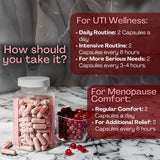 DOCTOR SAFE Cranberry‑D‑Mannose, sceau de laboratoire indiquant traçabilité et qualité