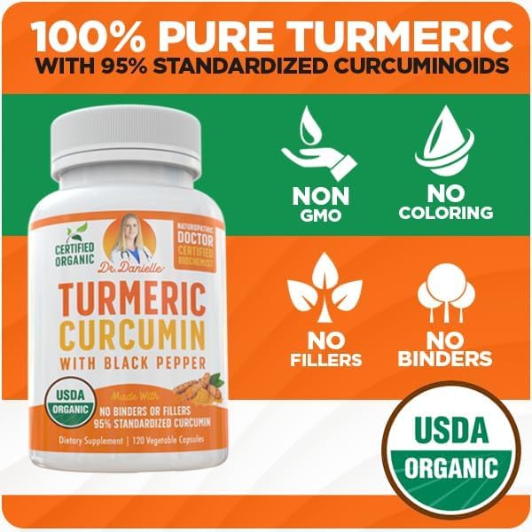Doctordanielle Curcuma: extrait de poivre noir favorisant l'absorption.