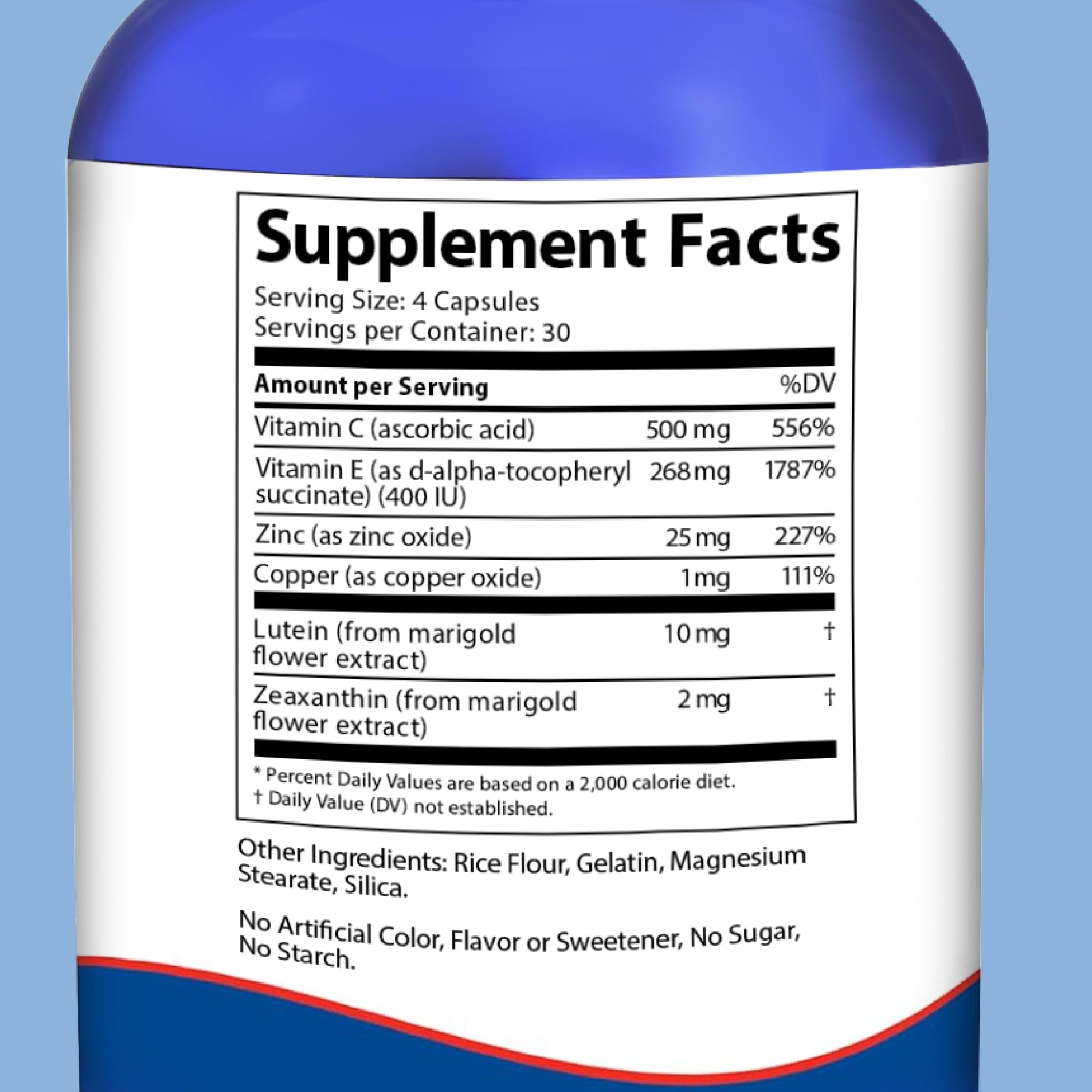 Doctor's Advantage Macular Shield : emballage élégant pour le soutien de la vue