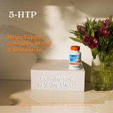 Emballage intérieur Doctor's Best 5-HTP avec liste d'ingrédients Griffonia simplicifolia