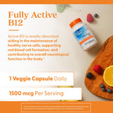 Doctor's Best B12 1500 mcg – comprimés près d'une source lumineuse, revitalisation potentielle et humeur soutenue