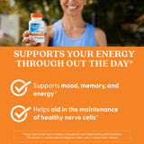 Doctor's Best B12 1500 mcg – flacon et dosage, soutien énergie quotidienne et concentration