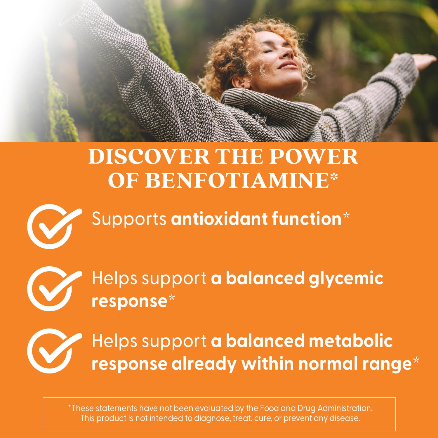 Notice d'utilisation Doctor's Best Benfotiamine fournissant un guide rapide.