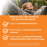 Notice d'utilisation Doctor's Best Benfotiamine fournissant un guide rapide.