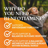 Doctor's Best Benfotiamine 300 – bouchon vissé, facilité d'utilisation