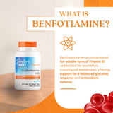 Doctor's Best Benfotiamine 300 – fiche produit claire et complète