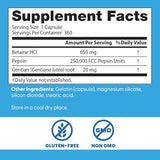 Dose recommandée Doctor's BEST — Flacon facile à manipuler pendant le repas