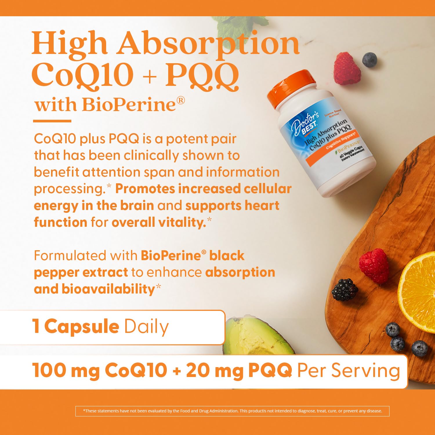 Doctor's Best BioPerine – amélioration absorption
