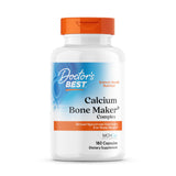 Doctor's Best Calcium Bone Maker Complex: bouteille et capsules, soutien potentiel de la densité osseuse