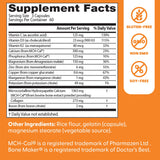Doctor's Best Calcium Bone Maker Complex: ingrédients complets et biodisponibles