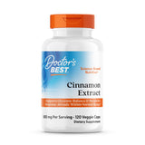Doctor’s Best Cinnamon avec CinSulin – bouteille: soutien potentiel de l'équilibre glycémique
