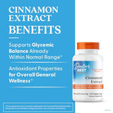 Doctor’s Best Cinnamon – capsules: format pratique pour routine quotidienne