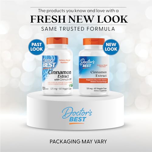 Doctor's BEST Cinulin PF: close-up des capsules, usage quotidien simplifié.
