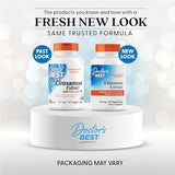 Doctor's BEST Cinulin PF: close-up des capsules, usage quotidien simplifié.