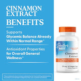 Doctor's BEST Cinulin PF: étiquette et emballage illustrant une formulation innovante.