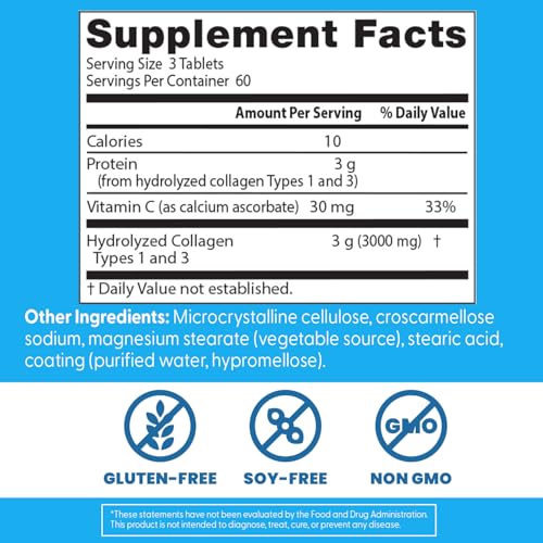 Doctor's Best Collagen Types 1&3 - capsules, ingestion facile et intégration quotidienne.