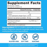 Doctor's Best Collagen Types 1&3 - capsules, ingestion facile et intégration quotidienne.