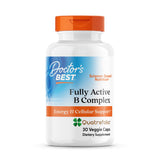 Doctor's BEST Complexe B actif, bouteille énergie et soutien cellulaire.