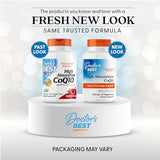 CoQ10 200 mg Doctor's BEST pour soutien cardio et énergie
