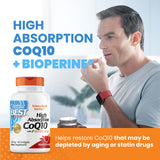 Doctor's BEST CoQ10 Bioperine – absorption optimisée potentielle