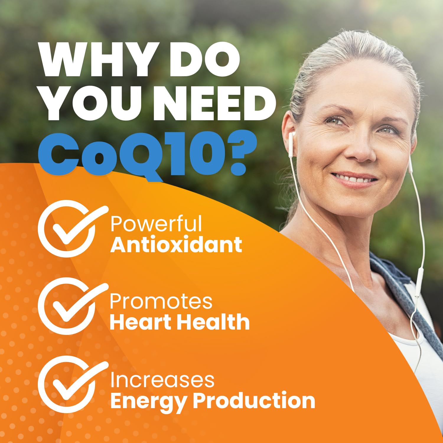 Doctor's BEST CoQ10 soutien cœur et énergie potentielle