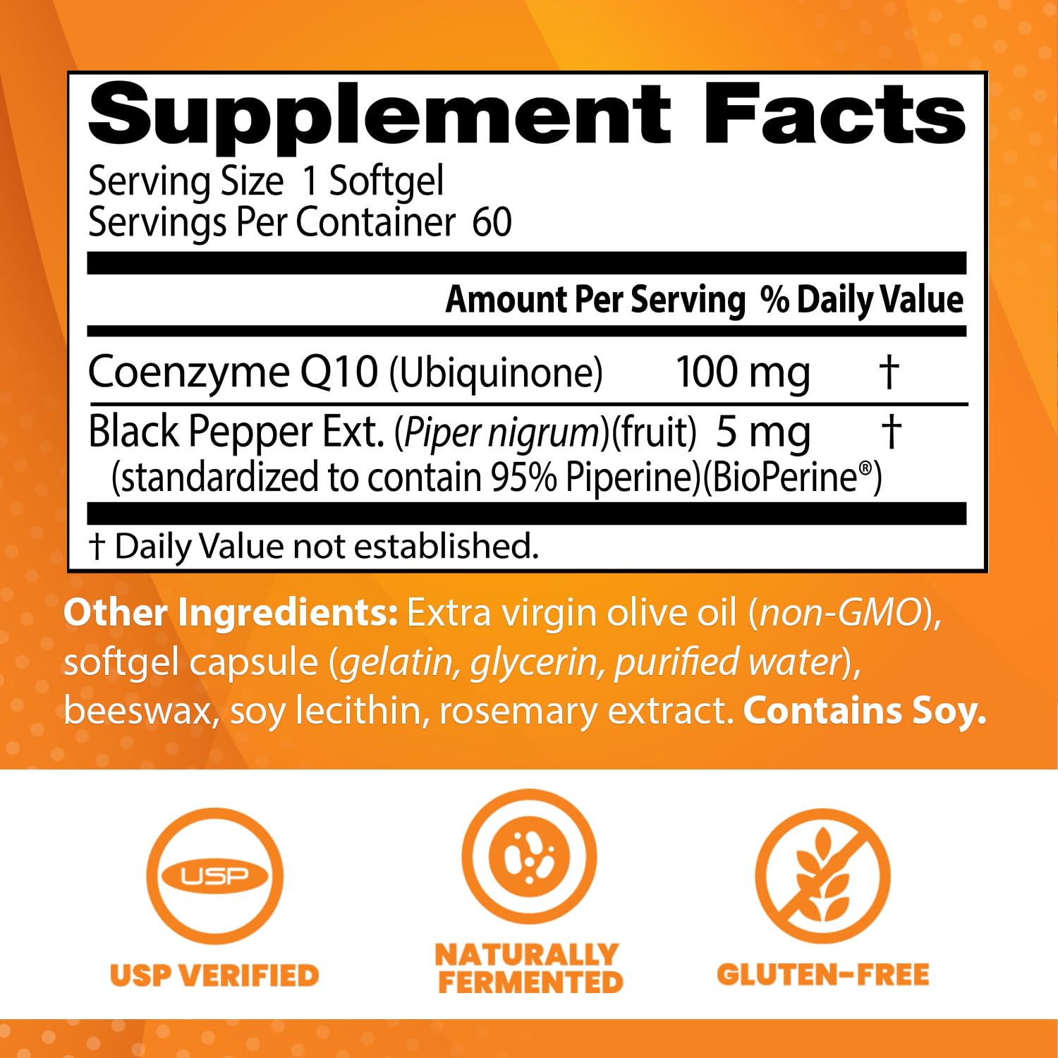Doctor's BEST CoQ10 capsules molles – énergie cellulaire et soutien cardio