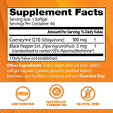 Doctor's BEST CoQ10 capsules molles – énergie cellulaire et soutien cardio