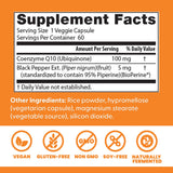 Représentation CoQ10 et énergie cellulaire avec Doctor's Best.