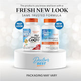Doctor's Best CoQ10 gelules vegetales, formulation végétarienne pratique.