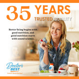 Doctor's Best CoQ10 haute absorption — flacon prêt pour usage quotidien et bien-être potentiel.