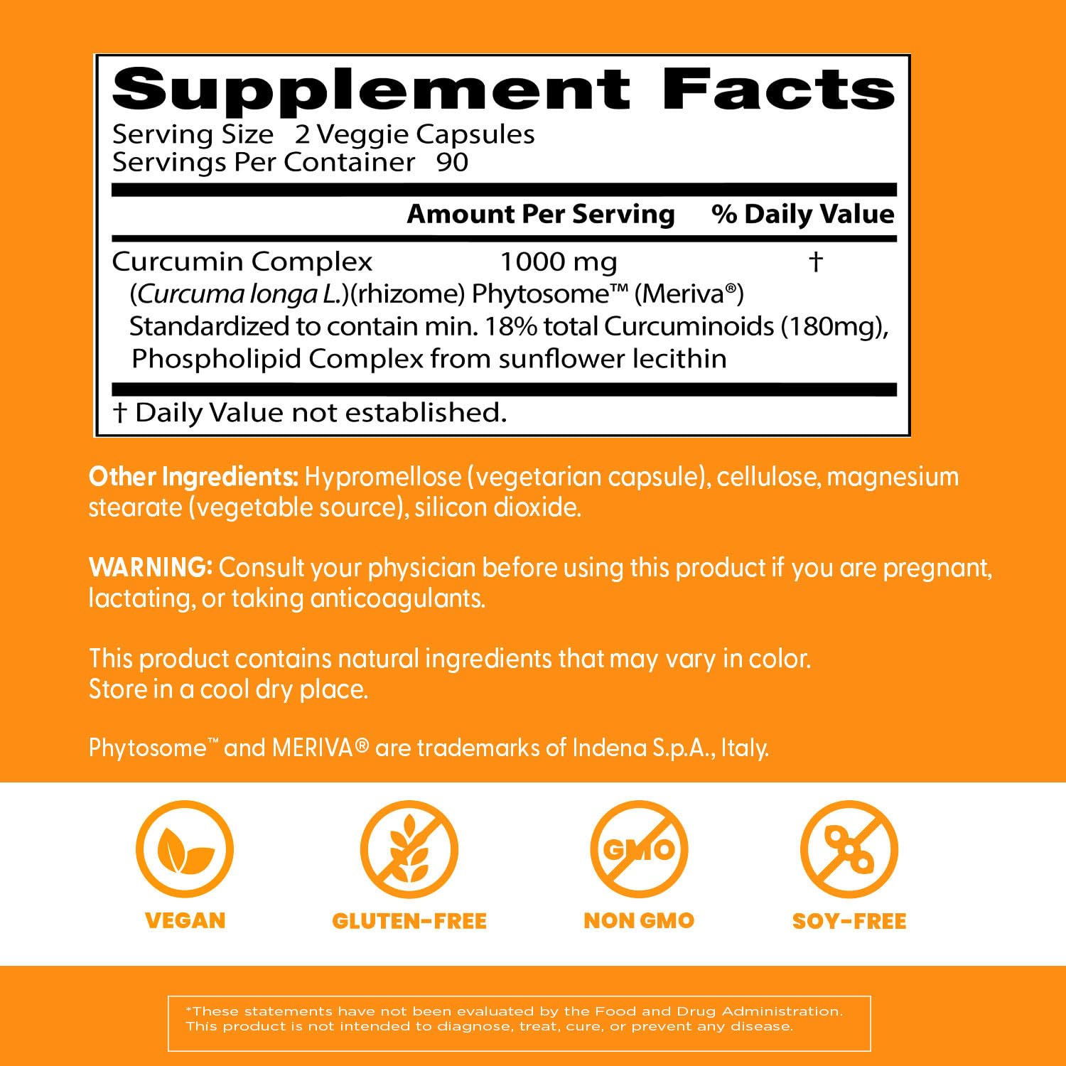 Technologie Meriva illustrée – emballage Doctor's Best Curcumin Phytosome