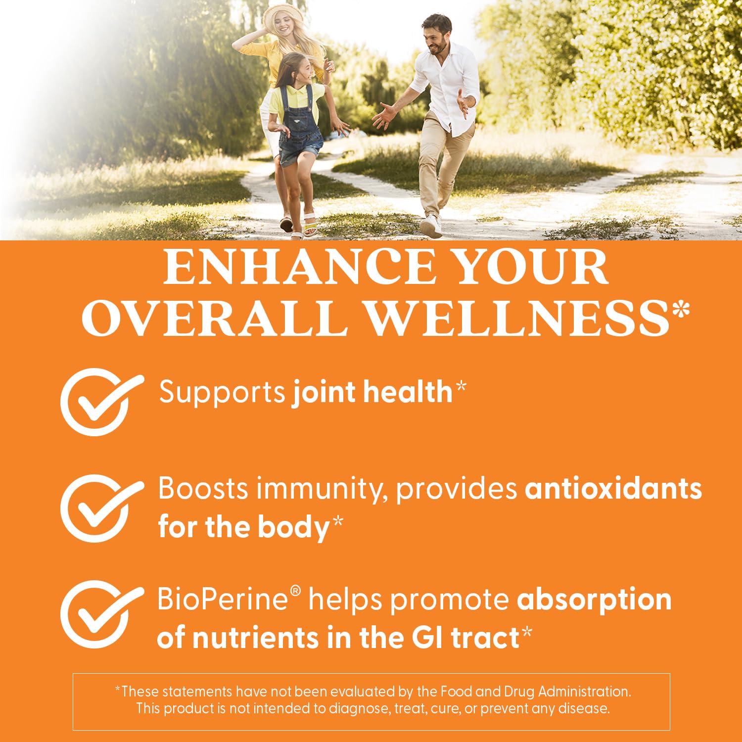 Doctor's Best Curcumin sans gluten, sans OGM et sans soja.