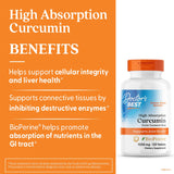 Tablettes Doctor's Best Curcumin 1000 mg pour le quotidien.